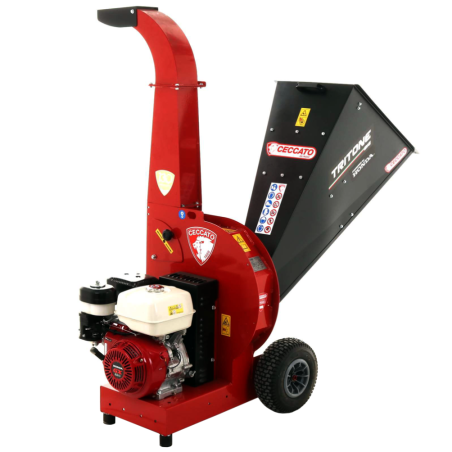 Biotrituratore a scoppio Ceccato Tritone BIG - Honda GX 390