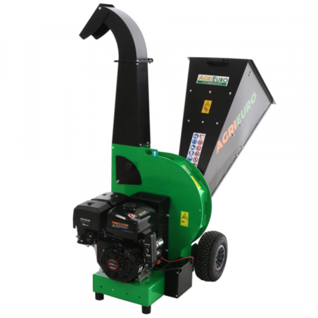 Biotrituratore a scoppio AgriEuro TOP LINE - Motore Loncin G420F