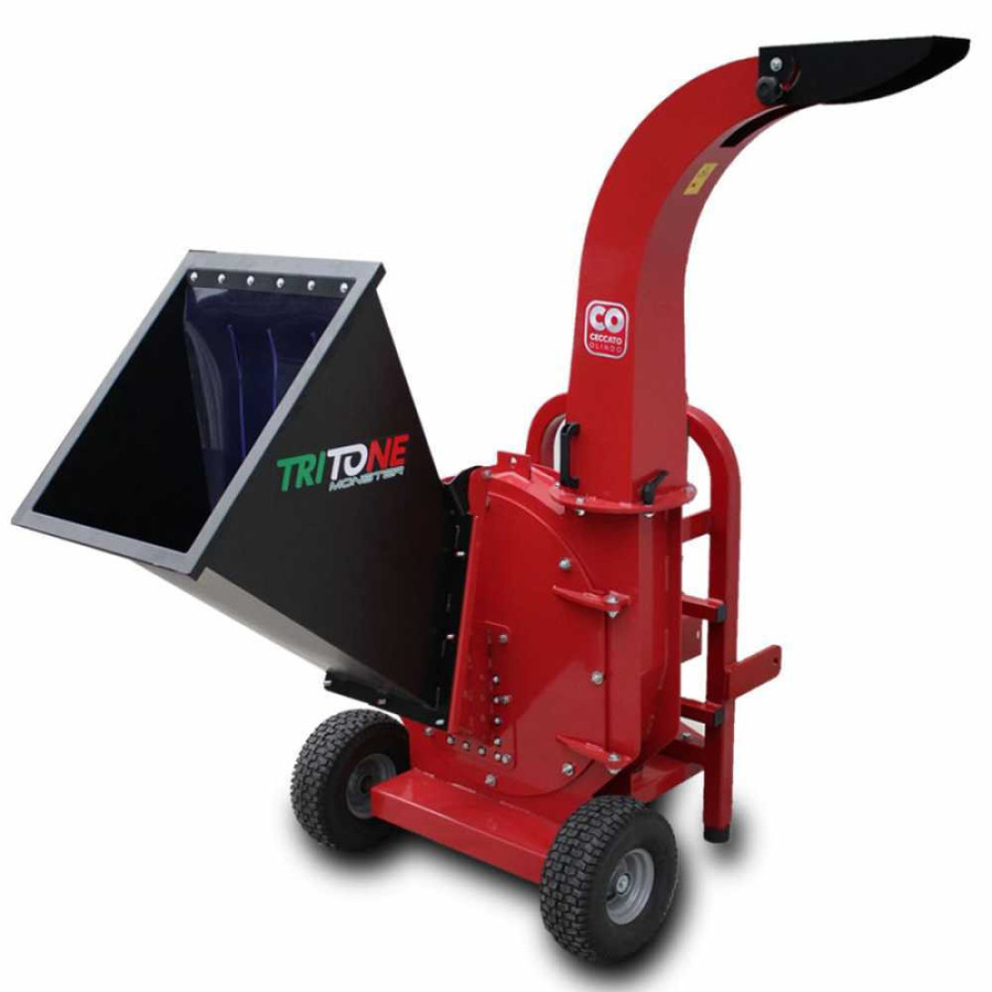 Biotrituratore a cardano per trattore Ceccato Tritone Monster P.T.O.