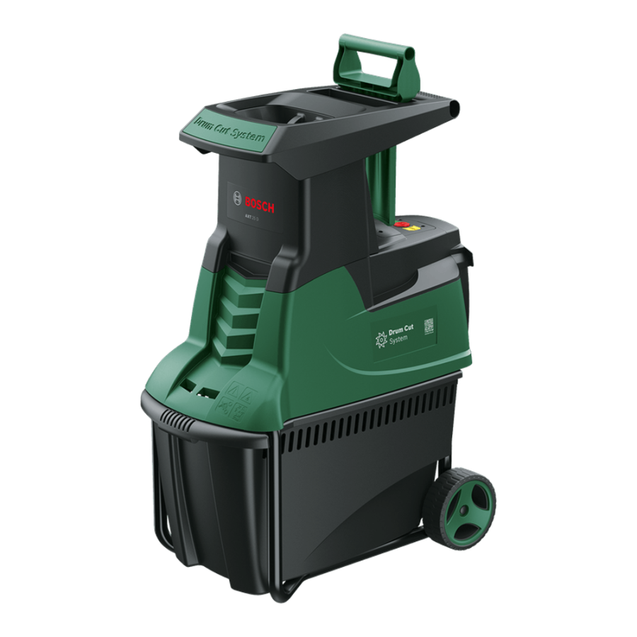 Biotrituratore elettrico BOSCH AXT 25 D